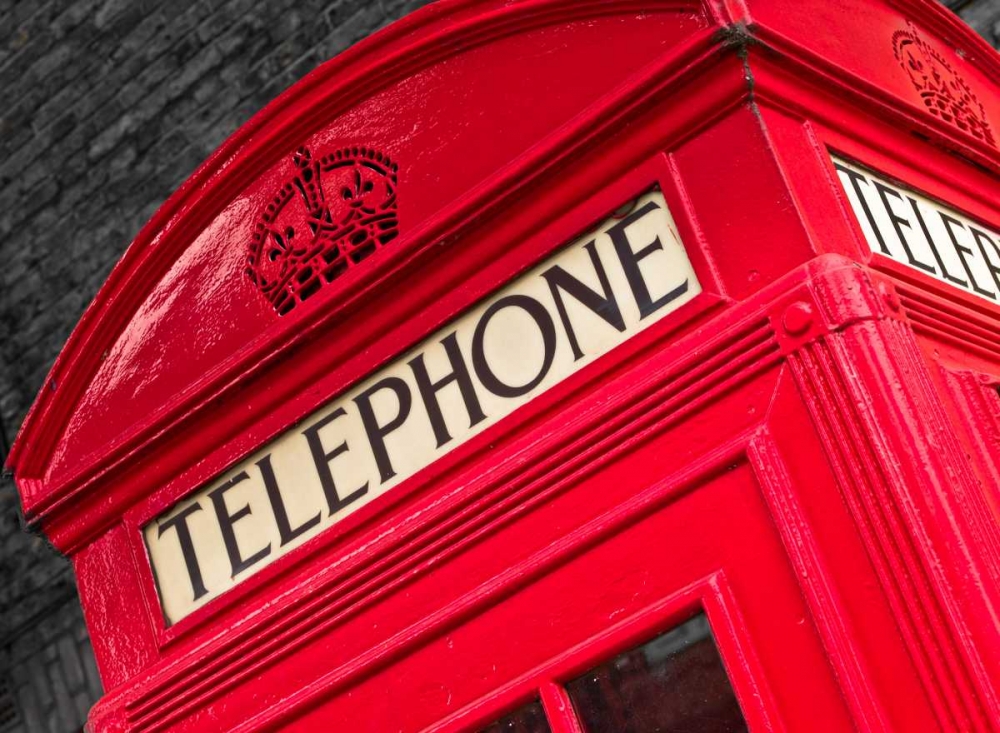Telephone box close-up art print by Assaf Frank for $57.95 CAD