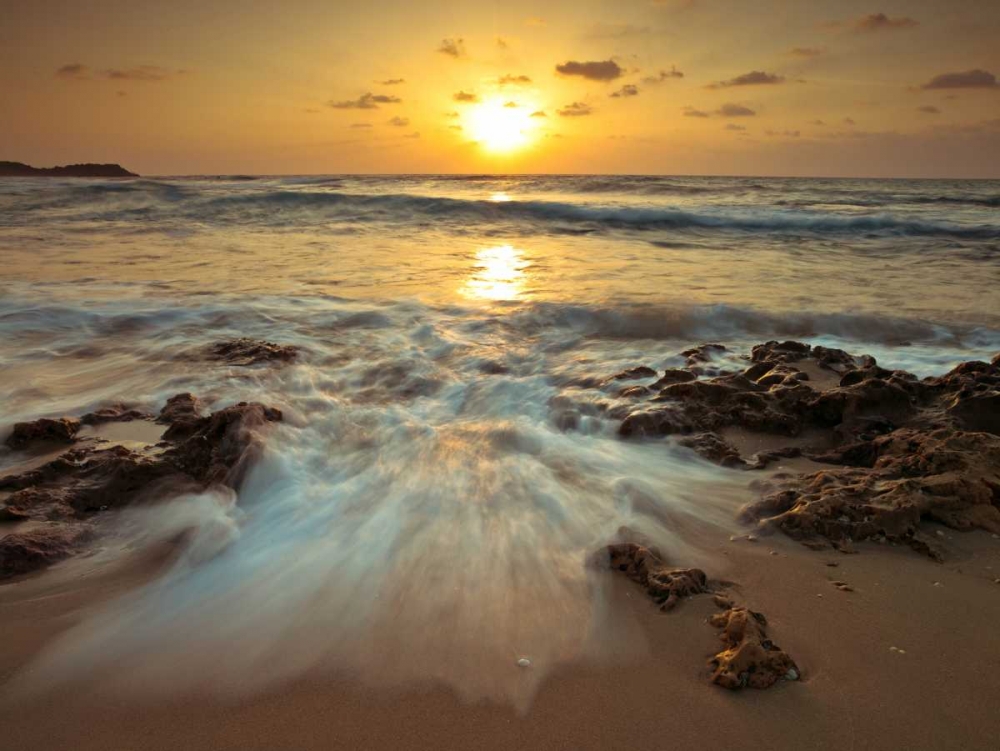 Sunset over Palmachim beach, Israel art print by Assaf Frank for $57.95 CAD