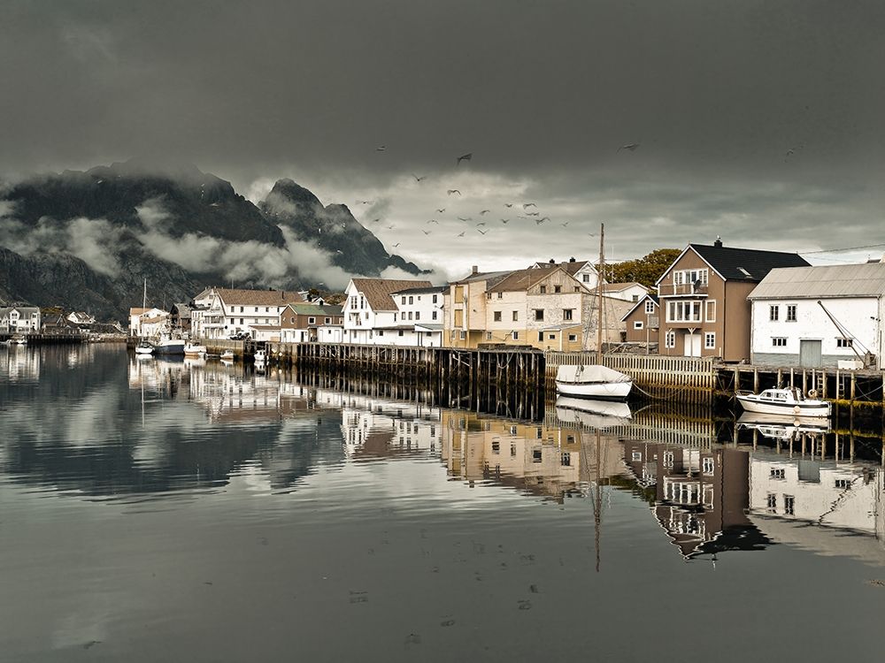 Village in Lofoten-Norway art print by Assaf Frank for $57.95 CAD