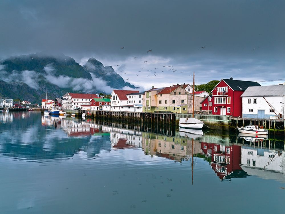 Village in Lofoten-Norway art print by Assaf Frank for $57.95 CAD