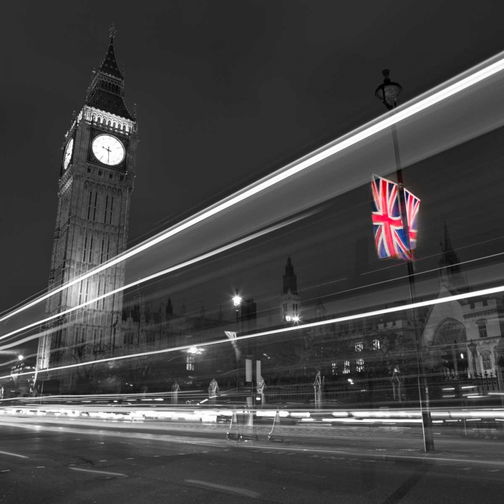 Big Ben at night art print by Assaf Frank for $57.95 CAD