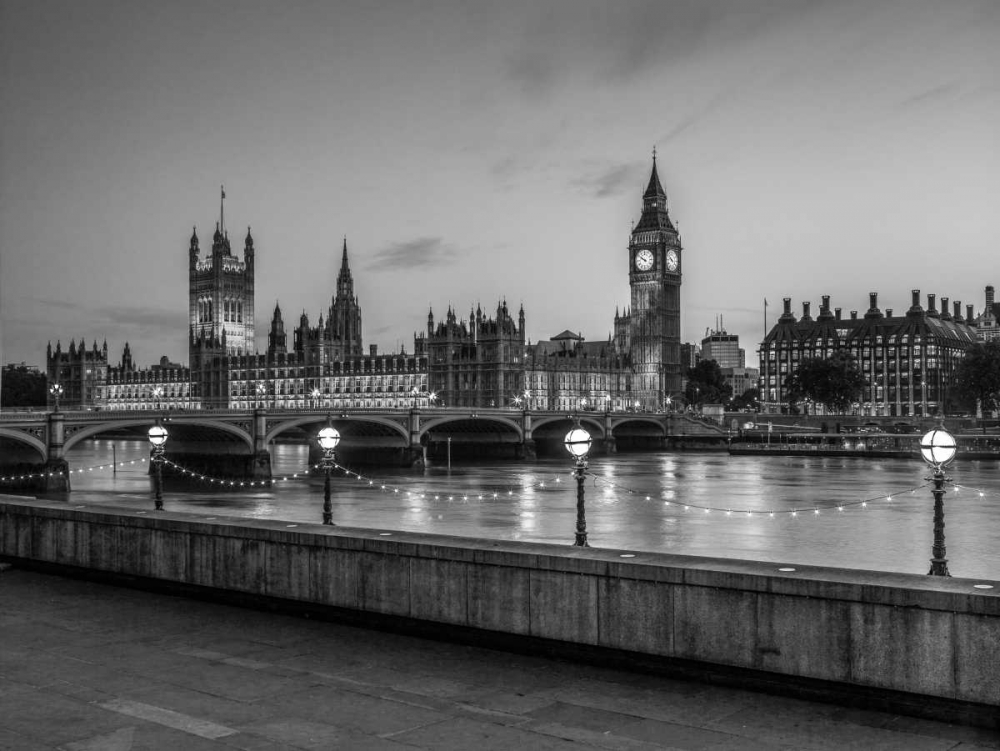 Houses of parliament over the river Thames art print by Assaf Frank for $57.95 CAD