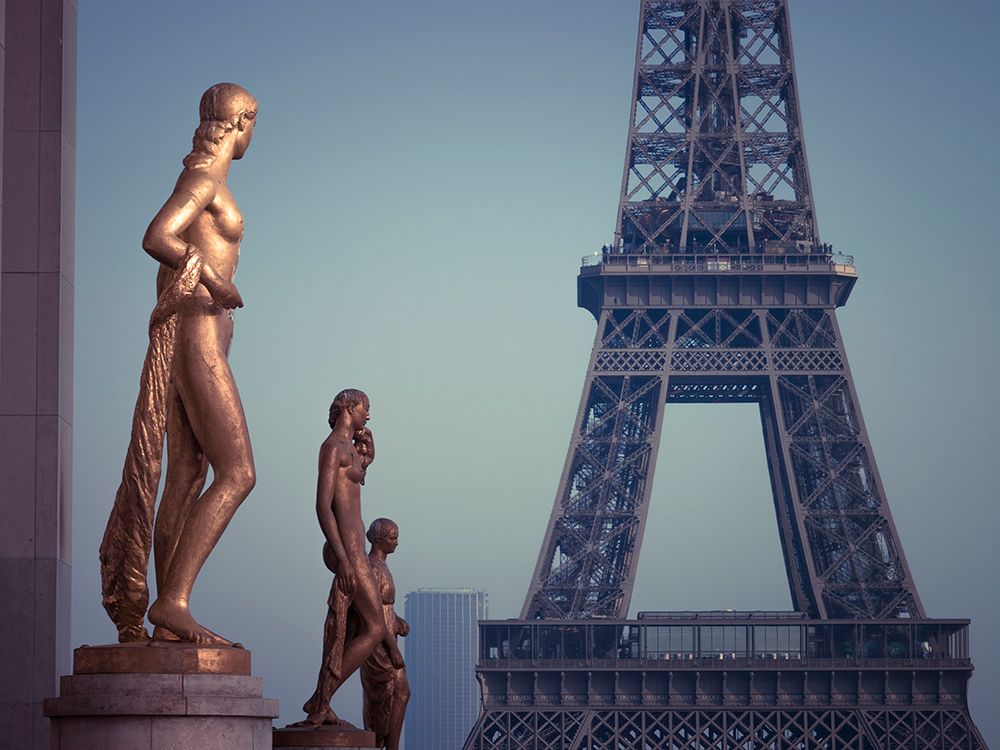 Eiffel Tower, Paris art print by Assaf Frank for $57.95 CAD