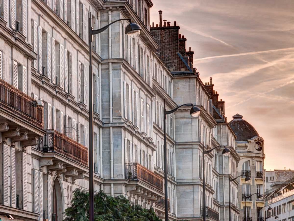 Old buildings in Paris, France art print by Assaf Frank for $57.95 CAD