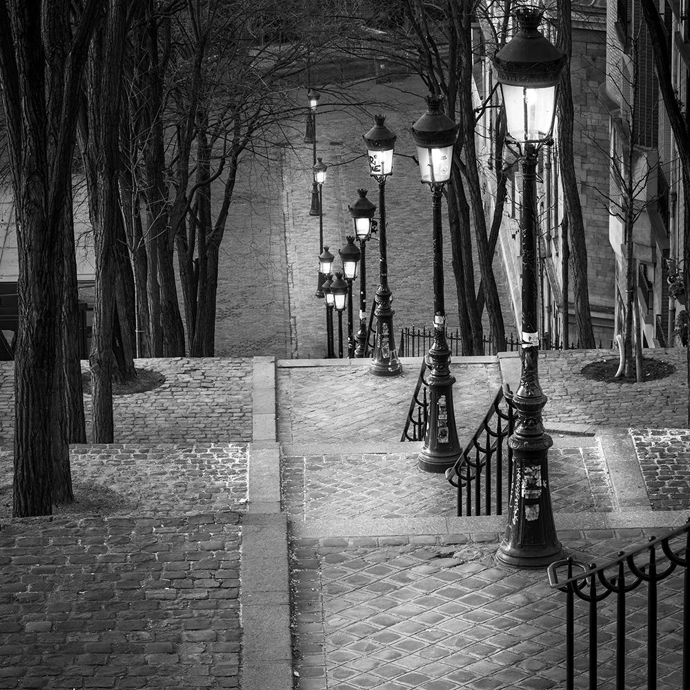 Calm evening at Montmartre art print by Assaf Frank for $57.95 CAD