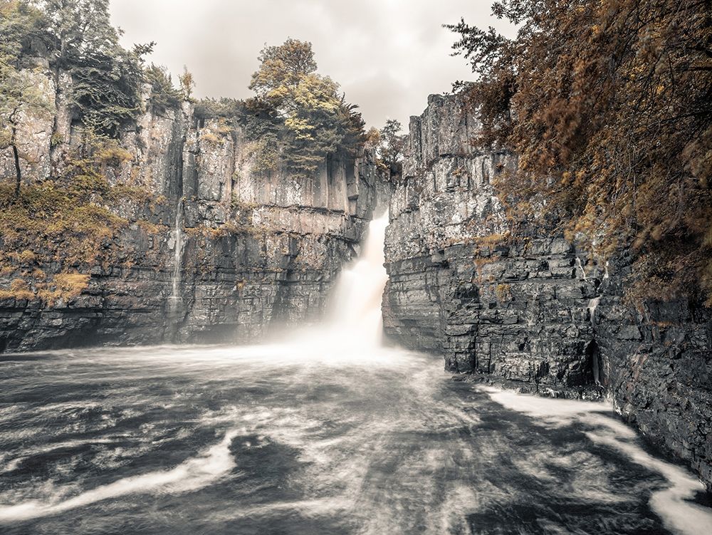 High Force waterfall-North Pennines-Yorkshire-UK art print by Assaf Frank for $57.95 CAD