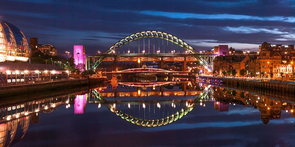 The Tyne bridge - Neacastle Upon Tyne art print by Assaf Frank for $57.95 CAD