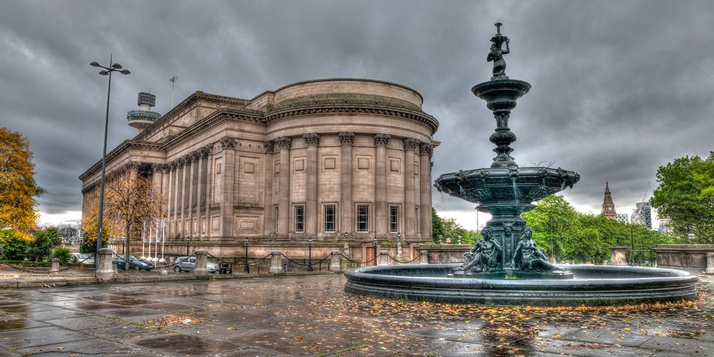St Georges Hall, Liverpool, FTBR-1864 art print by Assaf Frank for $57.95 CAD