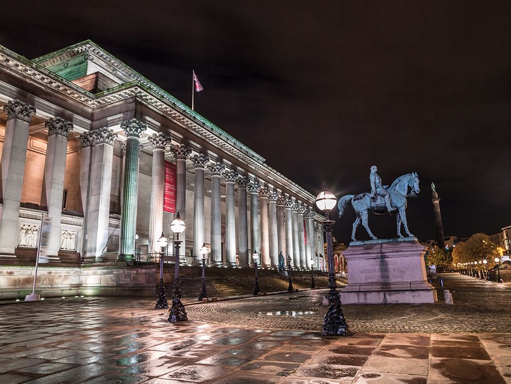 St Georges Hall at night, Liverpool art print by Assaf Frank for $57.95 CAD