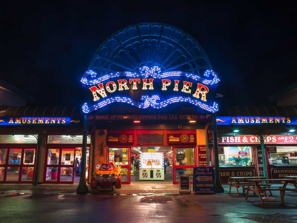North Pier, Blackpool art print by Assaf Frank for $57.95 CAD