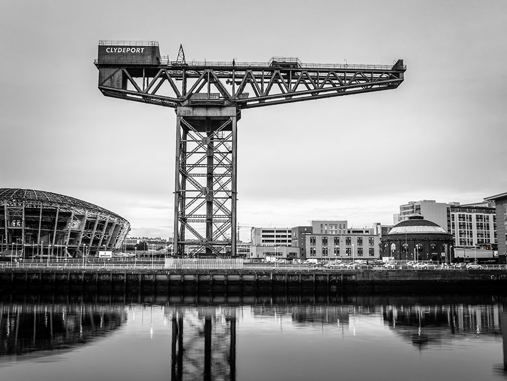 Finnieston crane on River Clyde, Glasgow, FTBR-1888 art print by Assaf Frank for $57.95 CAD