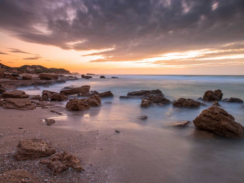 Tranquil beach art print by Assaf Frank for $57.95 CAD