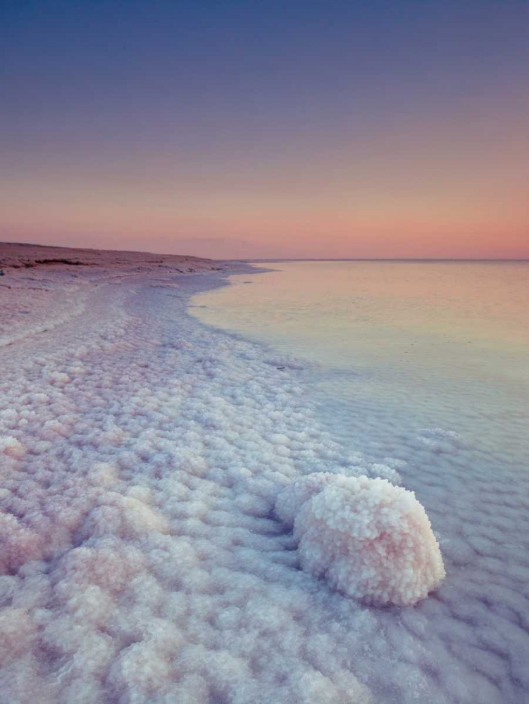 Dead sea shore at dusk, Israel art print by Assaf Frank for $57.95 CAD