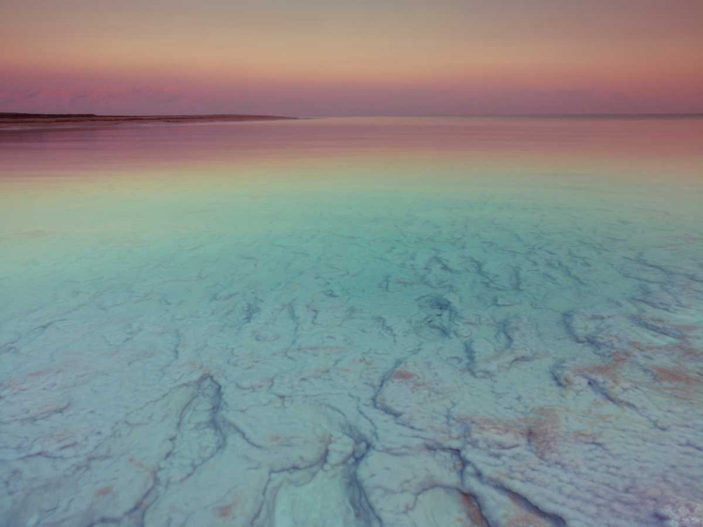 Dead sea shore at dusk, Israel art print by Assaf Frank for $57.95 CAD