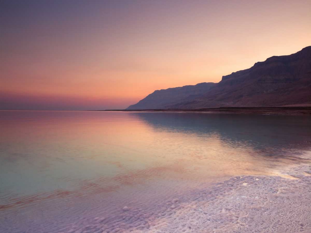 Dead sea shore at dusk, Israel art print by Assaf Frank for $57.95 CAD