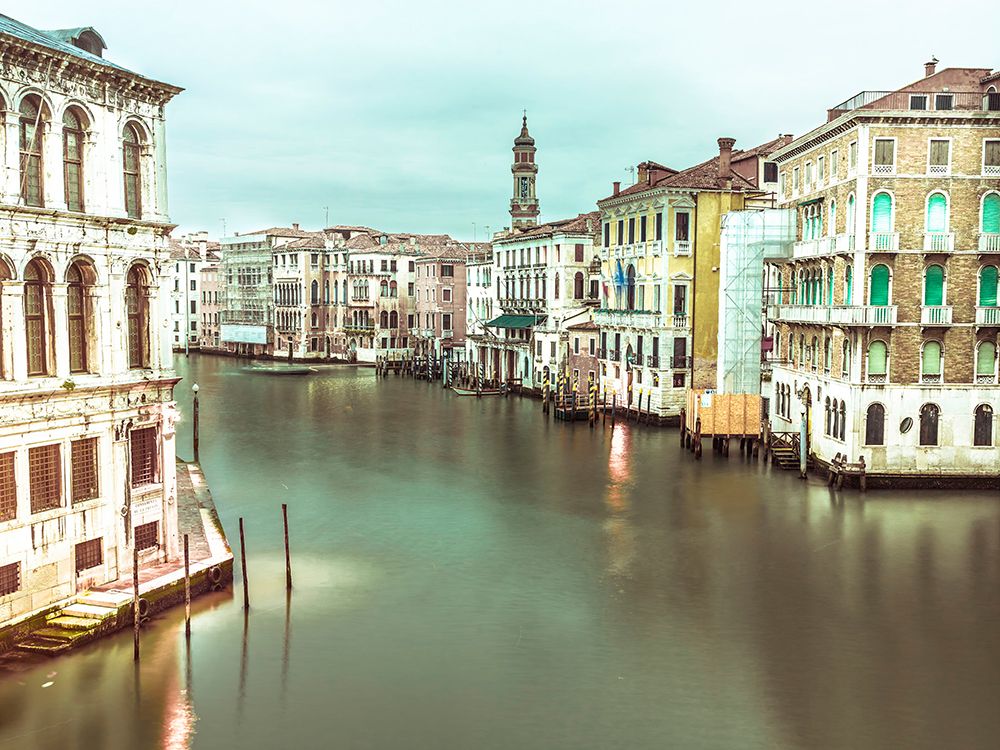The Grand canal at dusk, Venice, Italy art print by Assaf Frank for $57.95 CAD