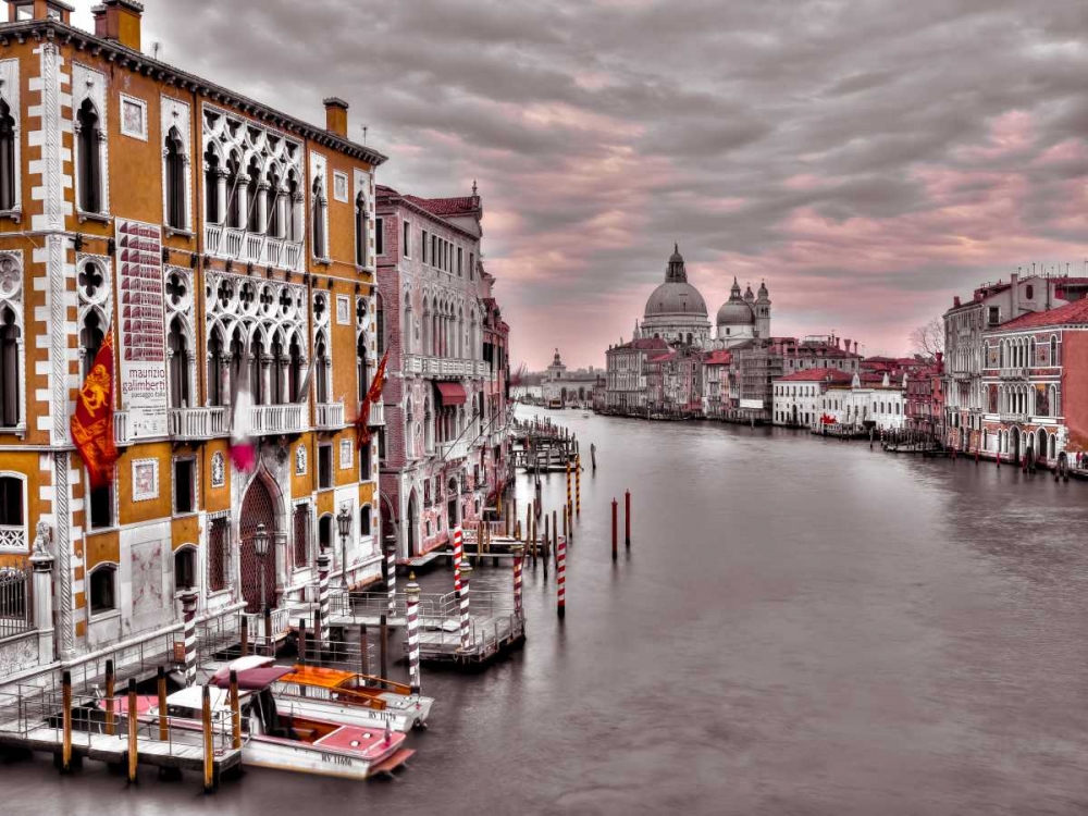 Cityscape and grand canal, Venice, Italy art print by Assaf Frank for $57.95 CAD