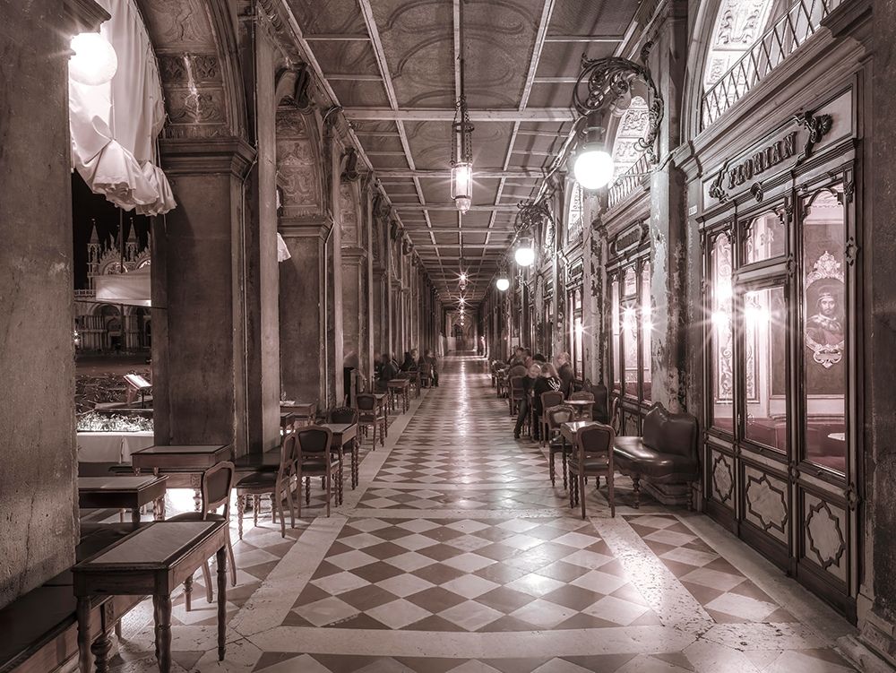 Cafe in Venice art print by Assaf Frank for $57.95 CAD