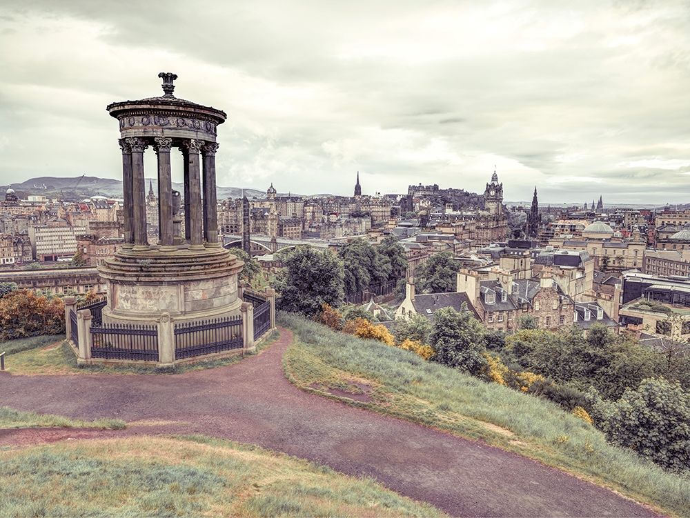 Edinburgh from Calton Hill-Scoatland art print by Assaf Frank for $57.95 CAD