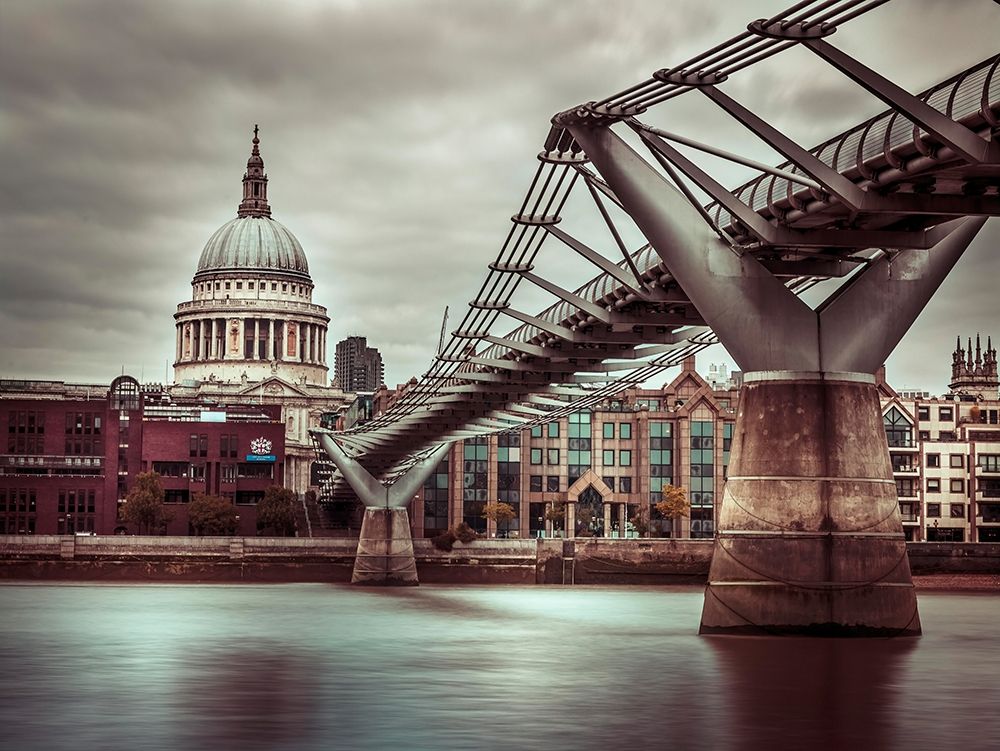 Millennium Bridge-London art print by Assaf Frank for $57.95 CAD