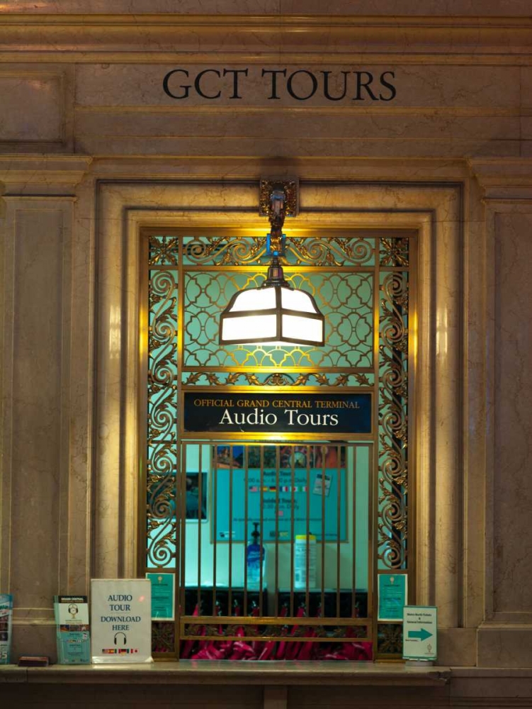 Grand central terminal window, New York art print by Assaf Frank for $57.95 CAD