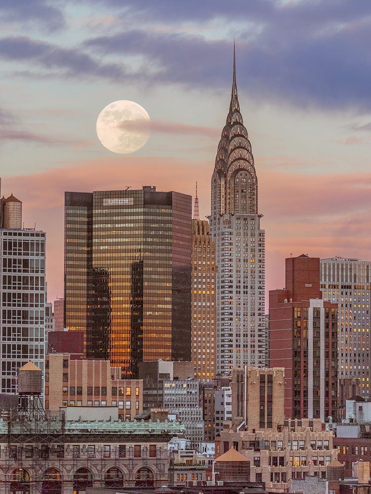 Chrysler Building in New York city art print by Assaf Frank for $57.95 CAD