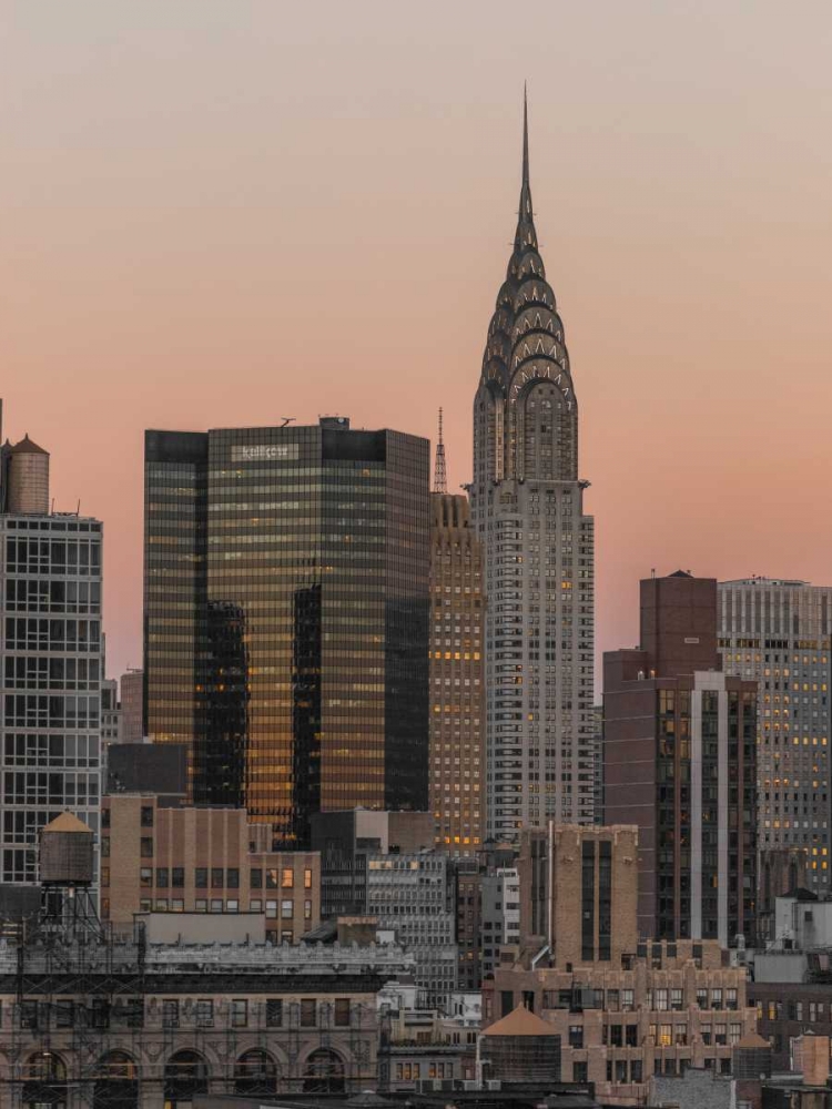 Chrysler Building in New York city art print by Assaf Frank for $57.95 CAD
