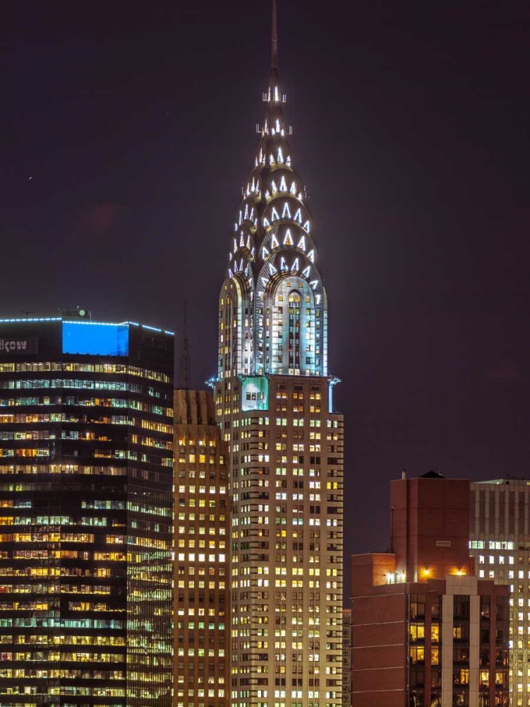 Chrysler Building in New York city art print by Assaf Frank for $57.95 CAD