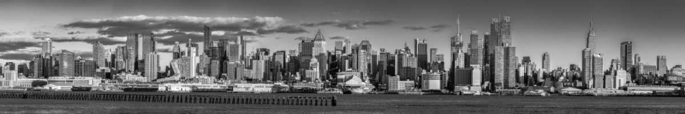 Panoramic view of Lower Manhattan skyline, New York art print by Assaf Frank for $57.95 CAD