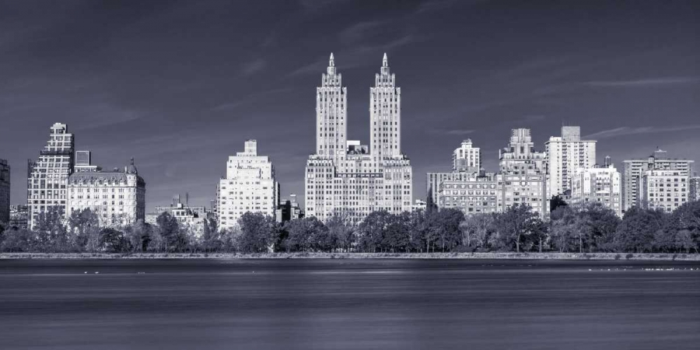 Central park and Manhattan skyline - New York city art print by Assaf Frank for $57.95 CAD