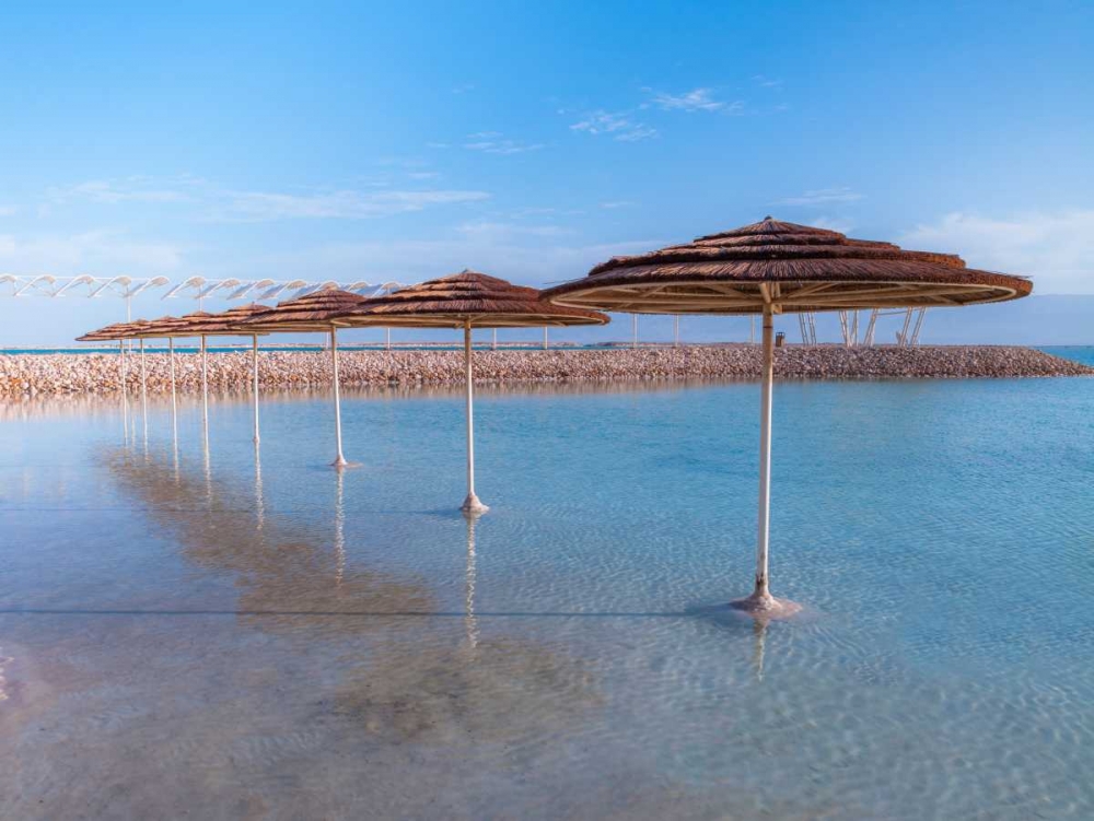 Parasol on Dead sea, Israel art print by Assaf Frank for $57.95 CAD