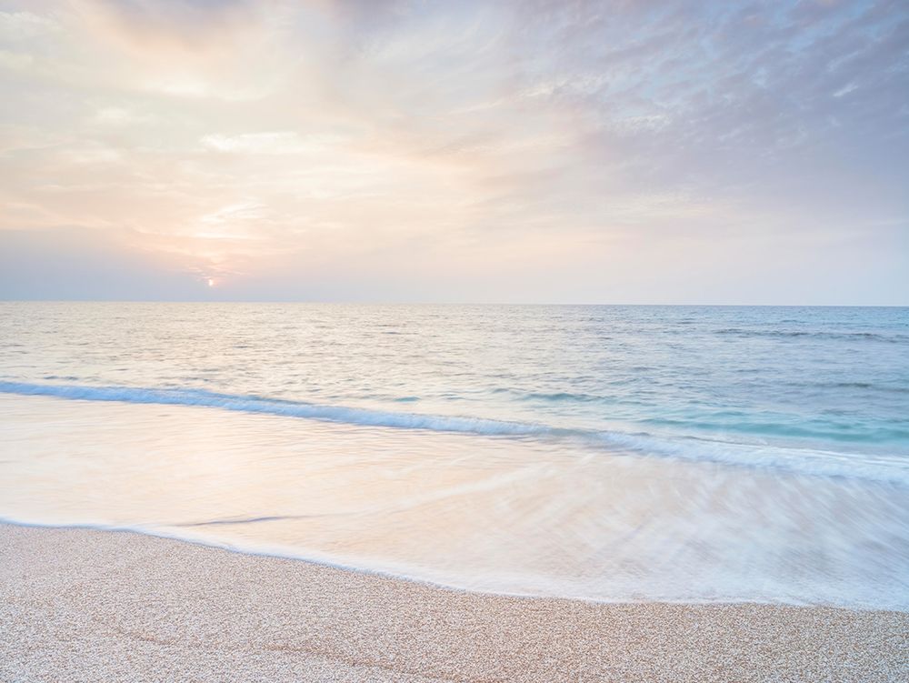 Calm beach at sunset art print by Assaf Frank for $57.95 CAD