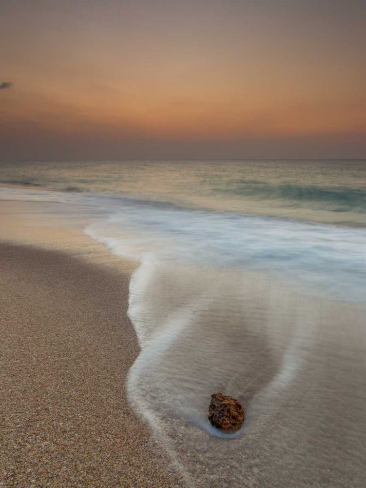 Tranquil beach at dusk art print by Assaf Frank for $57.95 CAD