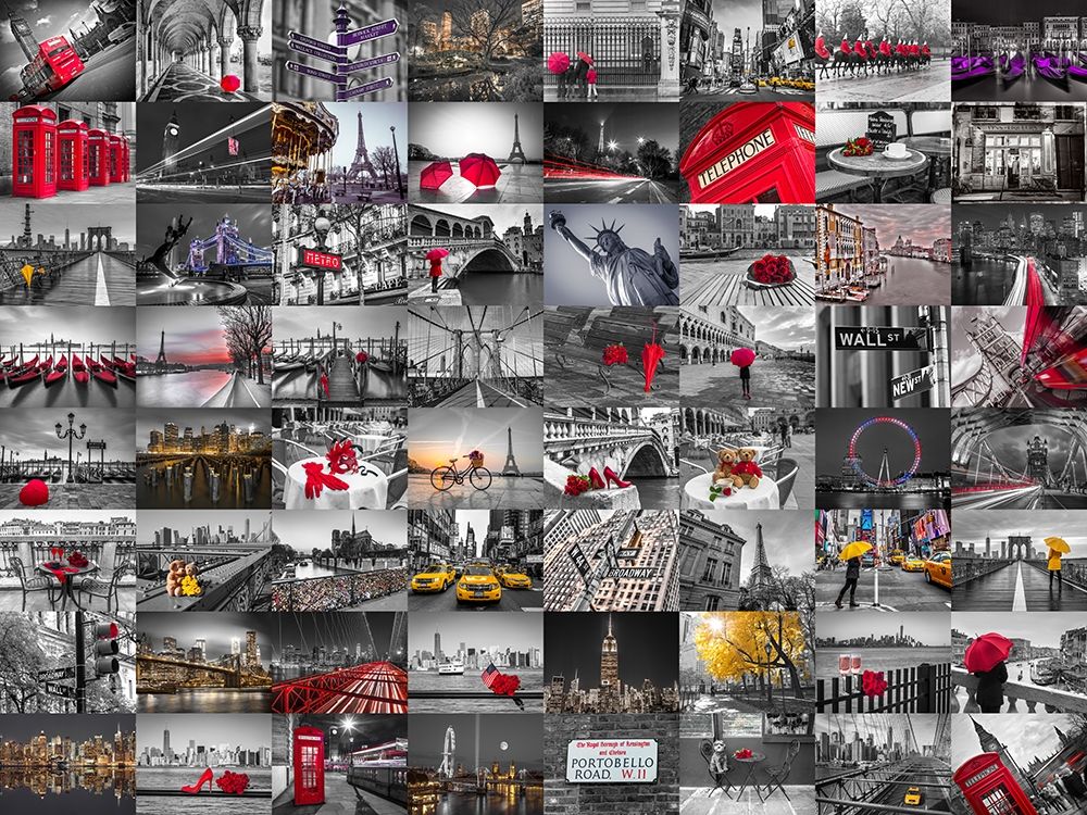 City Collage art print by Assaf Frank for $57.95 CAD