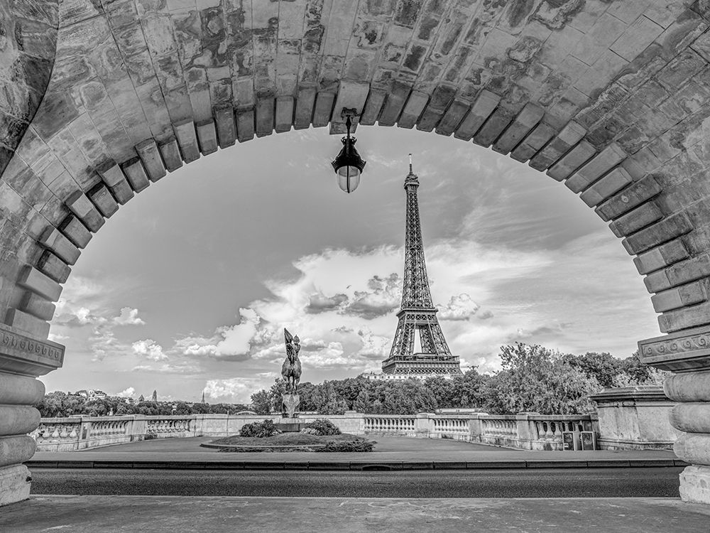 Eiffel Tower from Bir-Hakeim Bridge-Paris-France art print by Assaf Frank for $57.95 CAD