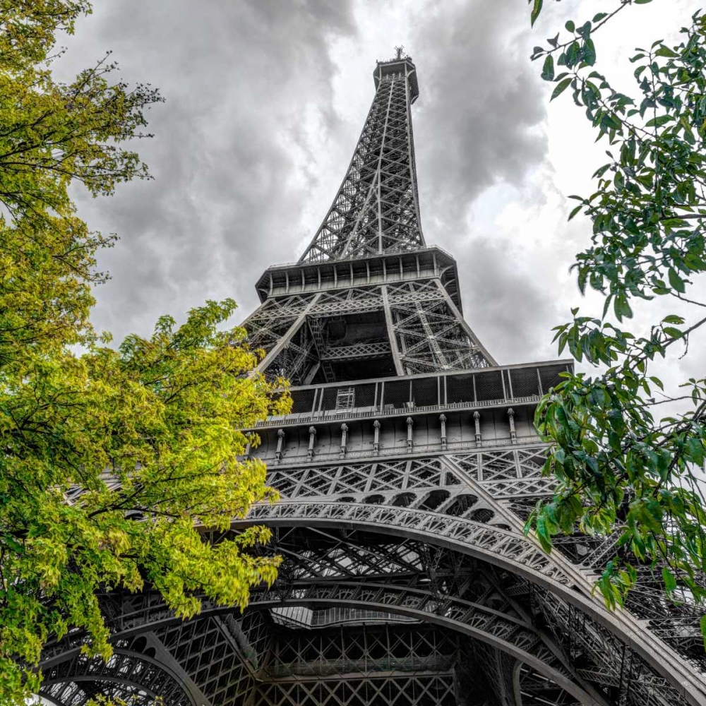 Famou Eiffel tower, Paris, France art print by Assaf Frank for $57.95 CAD