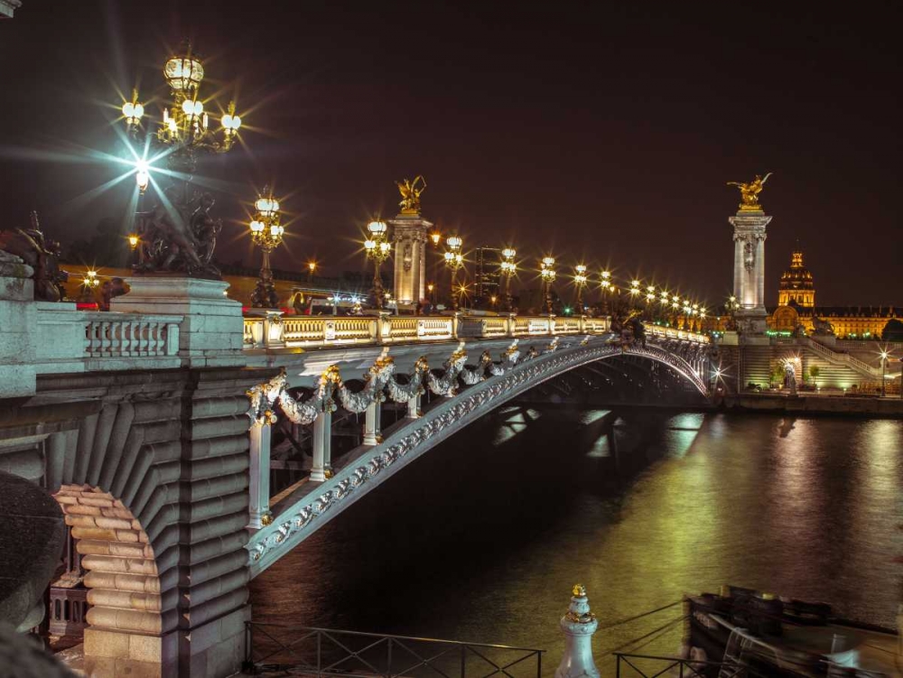 Pont Alexandre III bridge over River Seine, Paris, France art print by Assaf Frank for $57.95 CAD