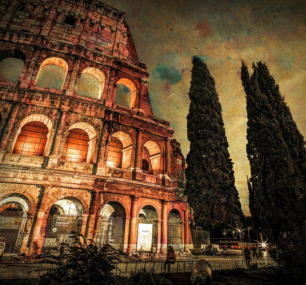 Famous Colosseum in Rome, Italy art print by Assaf Frank for $57.95 CAD