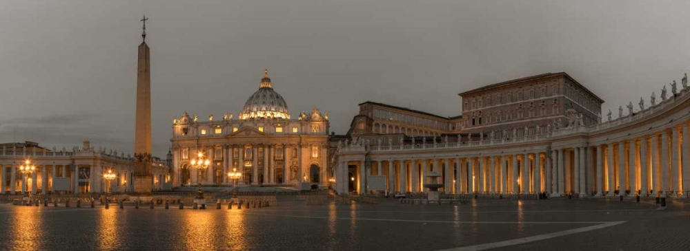 St. Peters Square at the Vatican City, Rome, Italy art print by Assaf Frank for $57.95 CAD
