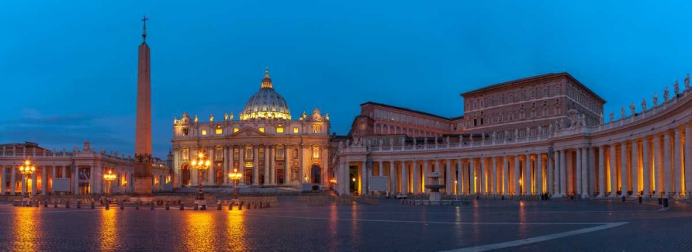 St. Peters Square at the Vatican City, Rome, Italy art print by Assaf Frank for $57.95 CAD