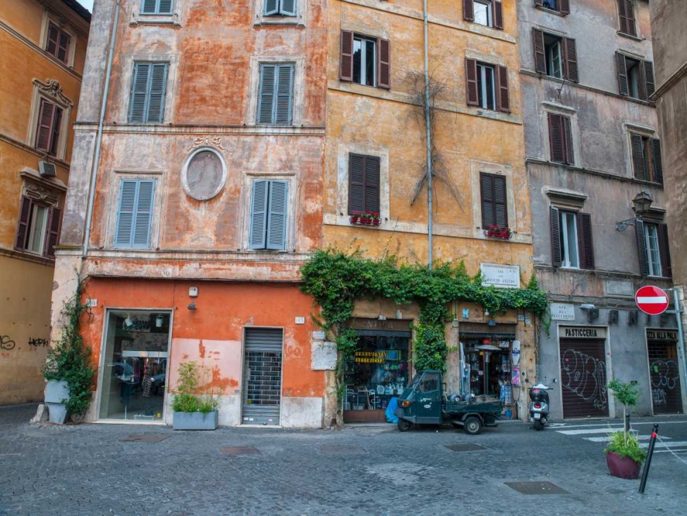 Old buildings in city of Rome, Italy art print by Assaf Frank for $57.95 CAD