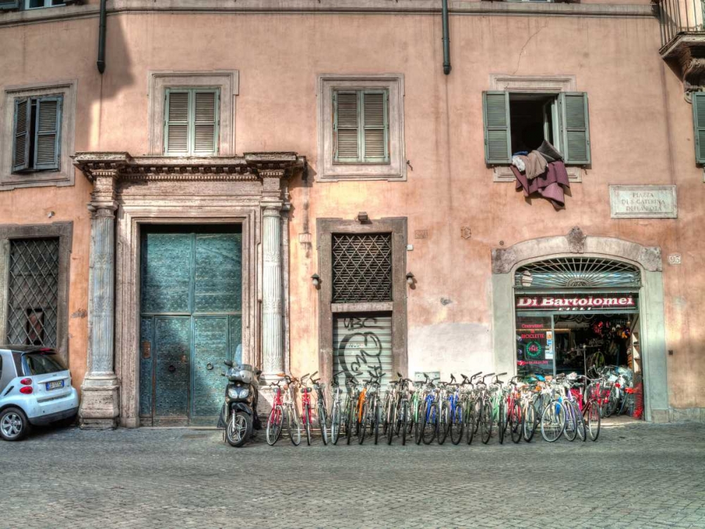 Old building in city of Rome, Italy art print by Assaf Frank for $57.95 CAD
