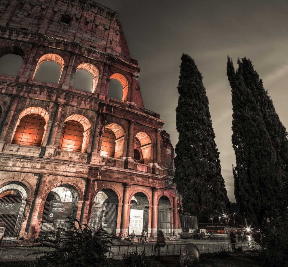 Famous Colosseum in Rome, Italy art print by Assaf Frank for $57.95 CAD