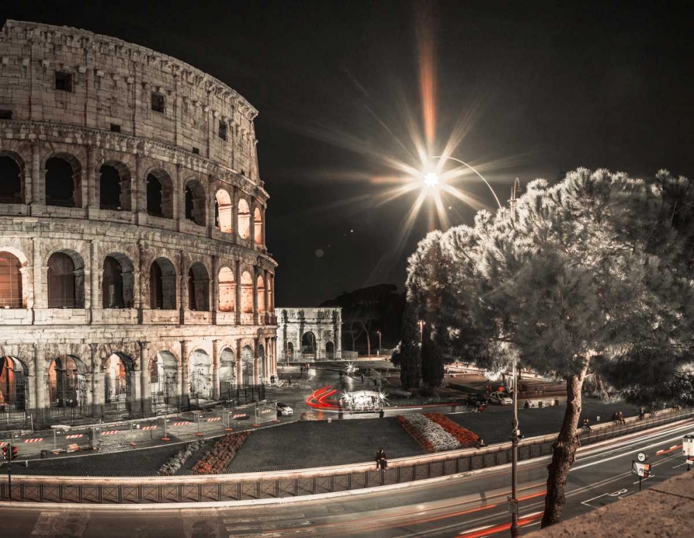 Famous Colosseum in Rome, Italy art print by Assaf Frank for $57.95 CAD