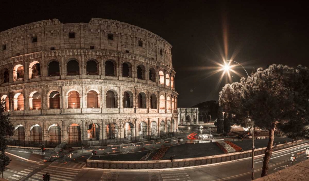 Famous Colosseum in Rome, Italy art print by Assaf Frank for $57.95 CAD