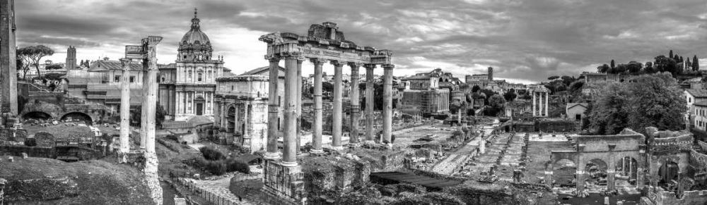 Ruins of the Roman Forum, Rome, Italy art print by Assaf Frank for $57.95 CAD