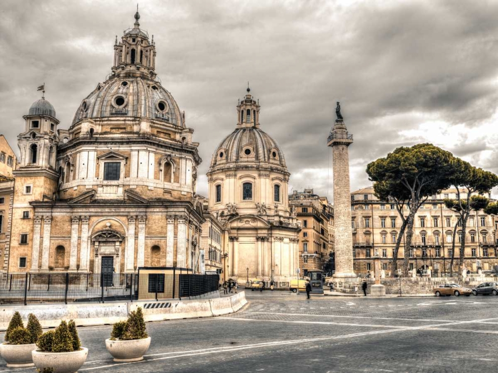 Santa Maria di Loreto church, Rome, Italy art print by Assaf Frank for $57.95 CAD