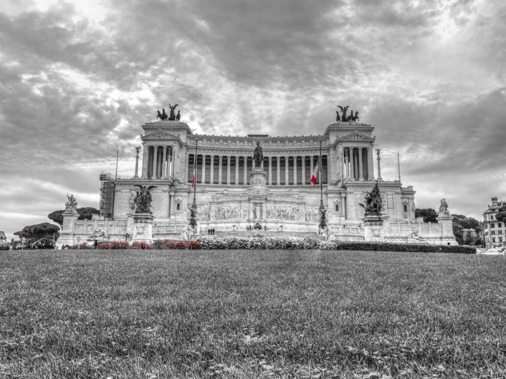 Famous Piazza Venezia in Rome, Italy art print by Assaf Frank for $57.95 CAD