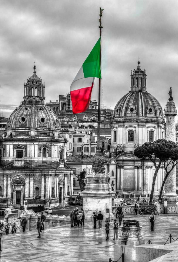 Santa Maria di Loreto church, Rome, Italy art print by Assaf Frank for $57.95 CAD