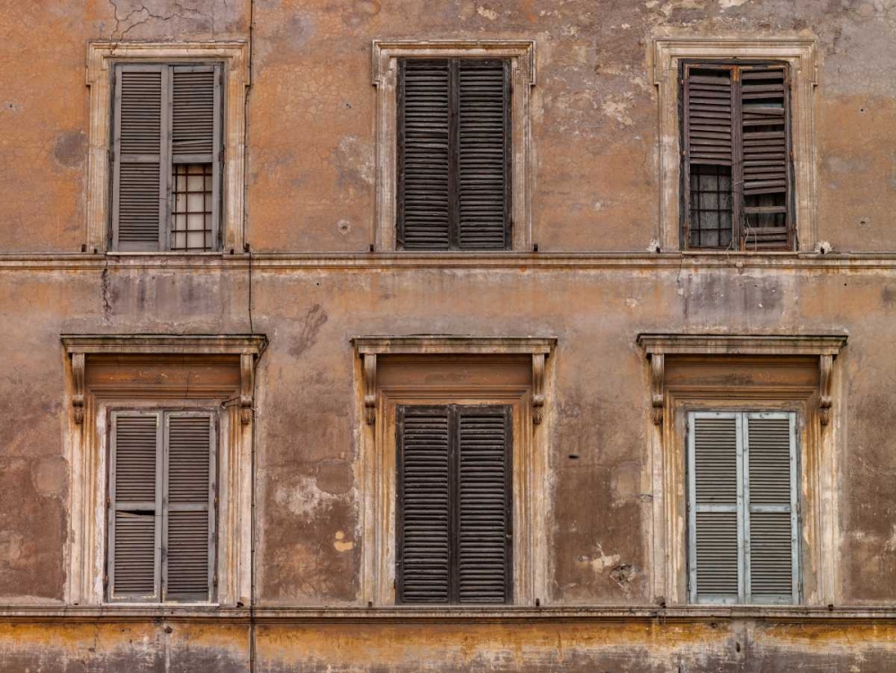 Old rustic building in Rome, Italy art print by Assaf Frank for $57.95 CAD